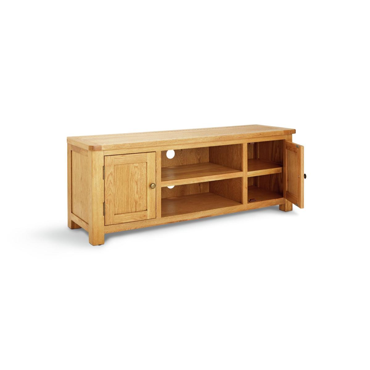 Habitat Kent 2 Door TV Unit - Oak – image 4