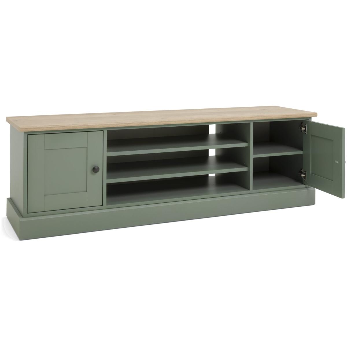 Habitat Winchester 2 Door TV Unit - Reed Green – image 7