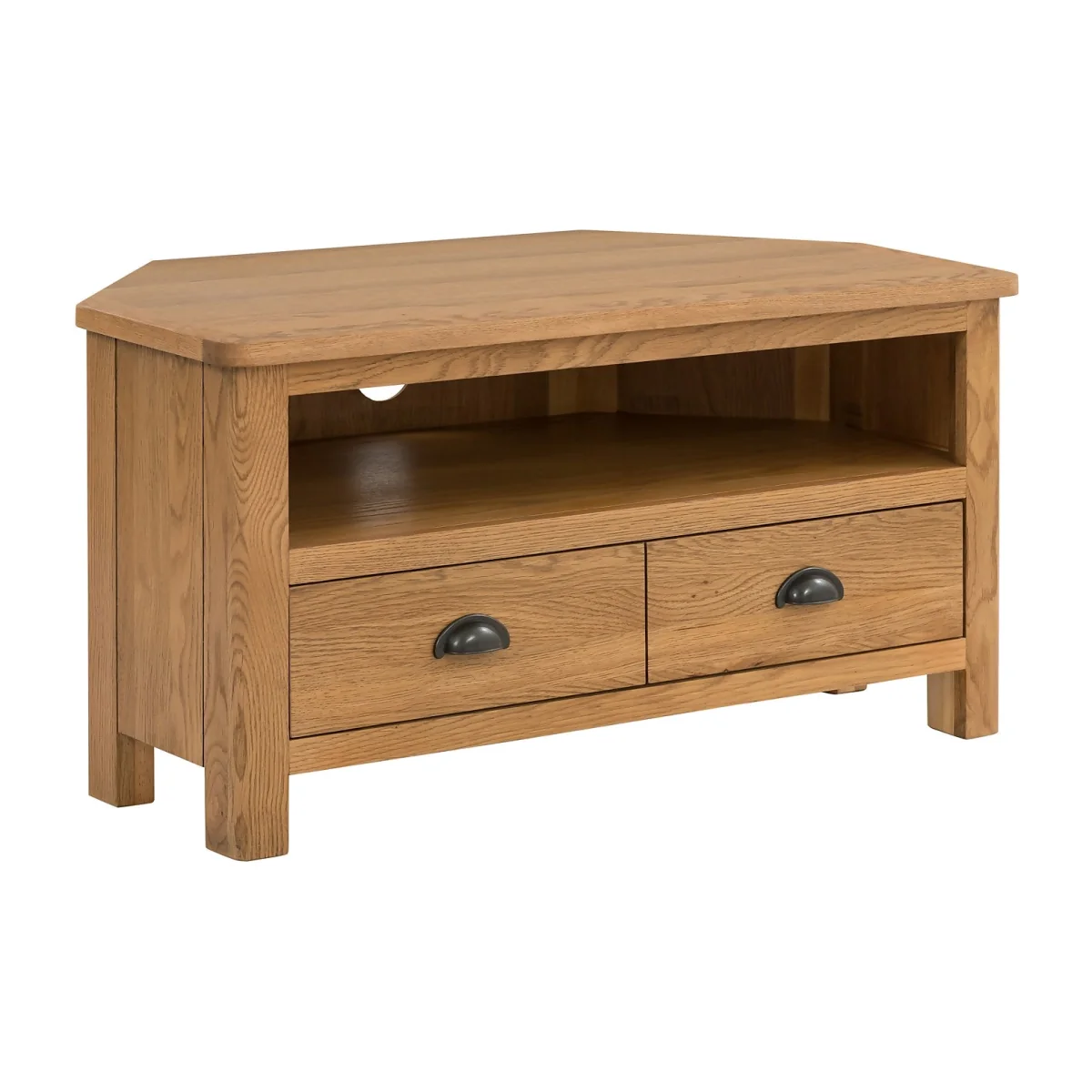 Norbury Corner TV Stand - Oak