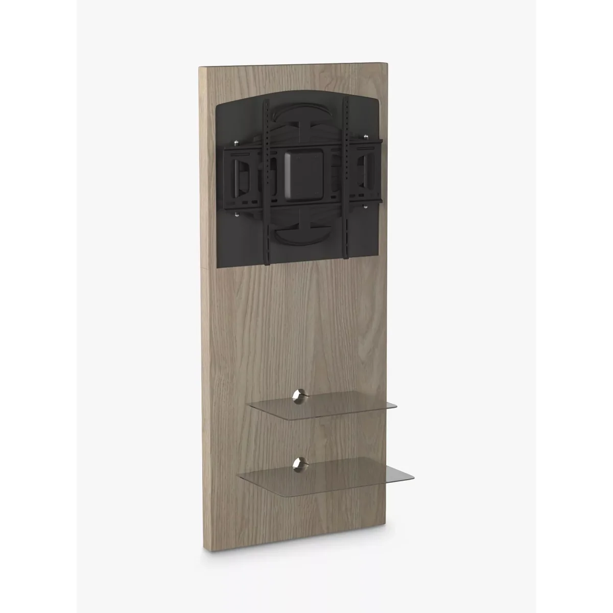 Alphason Mercury Wall Mounted TV Stand with Glass Shelves for TVs up to 80 – image 2