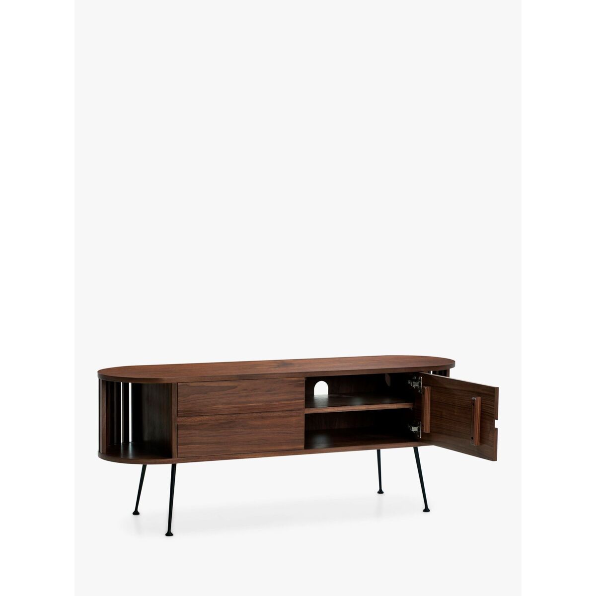 John Lewis & Partners Recap TV Stand for TVs up to 50, Walnut – image 5