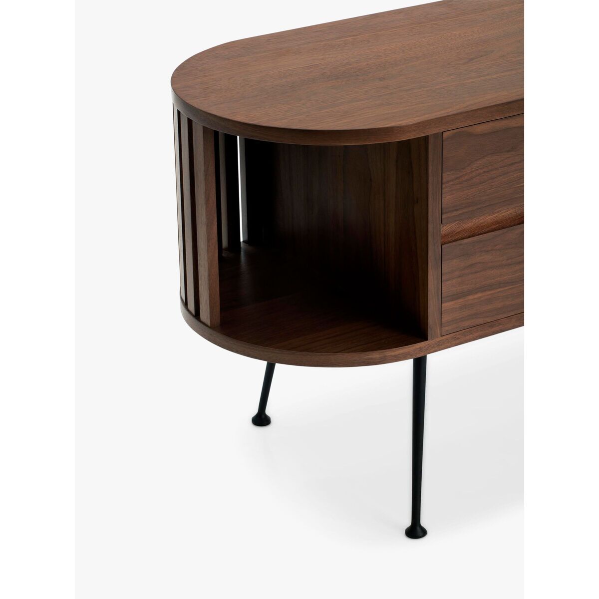 John Lewis & Partners Recap TV Stand for TVs up to 50, Walnut – image 6