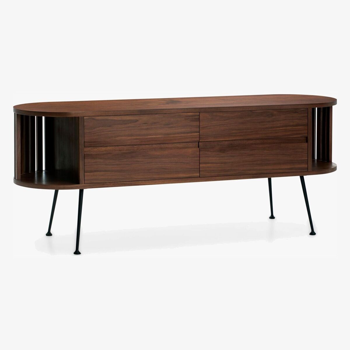 John Lewis & Partners Recap TV Stand for TVs up to 50, Walnut – image 2
