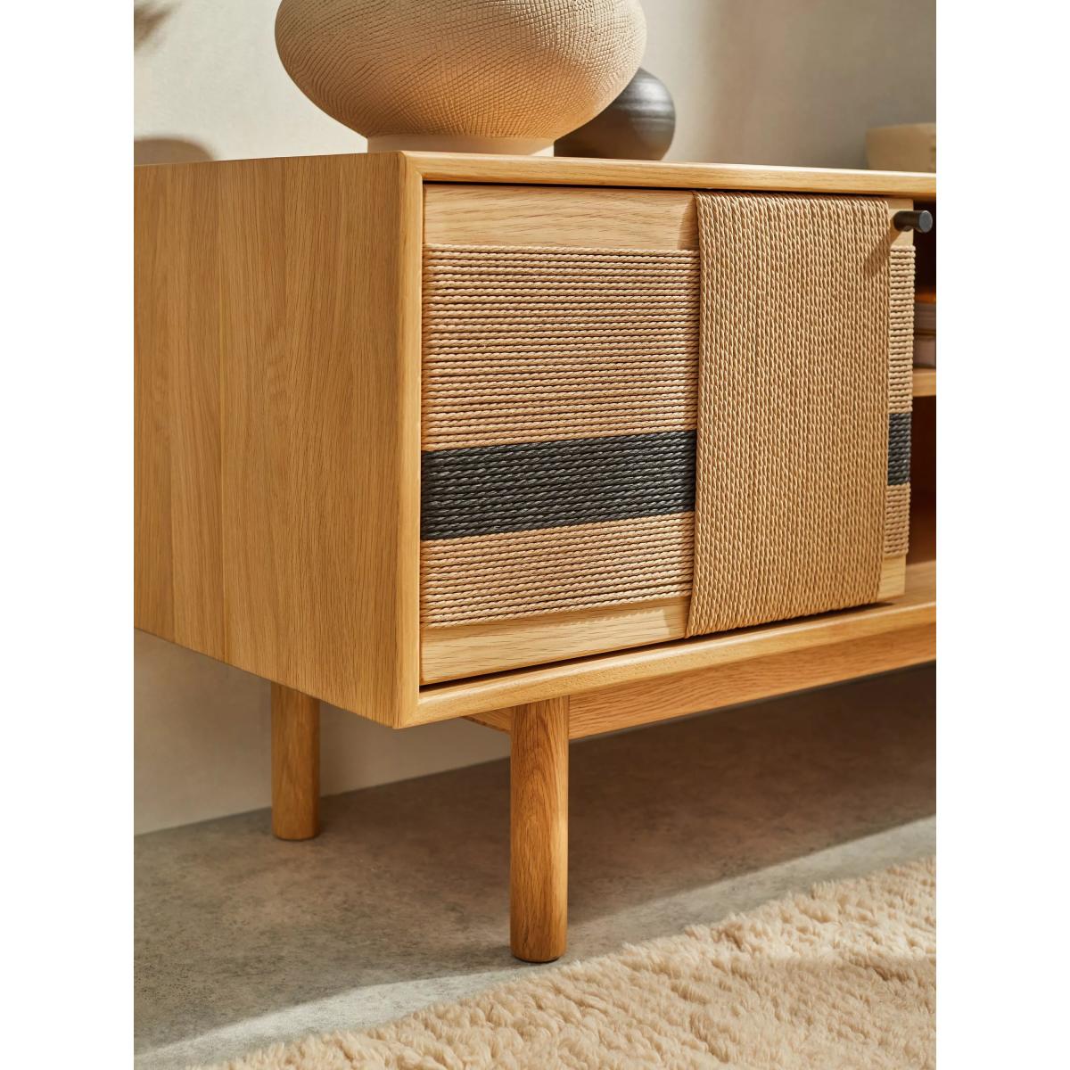 MADE Eden TV Unit, Oak – image 4