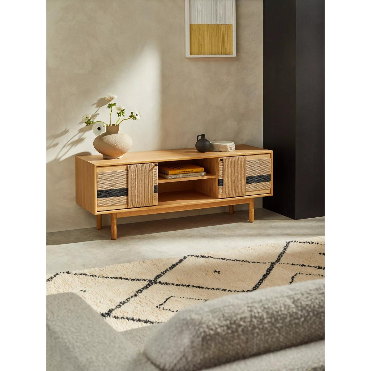 MADE Eden TV Unit, Oak – image 6