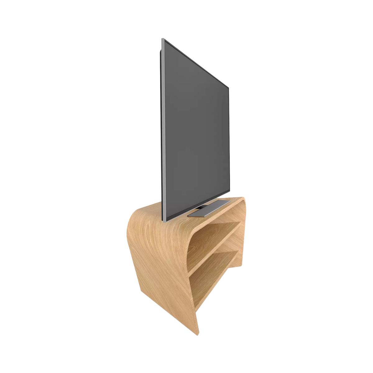Tom Schneider Taper 140cm Corner Media Unit, Oak – image 5