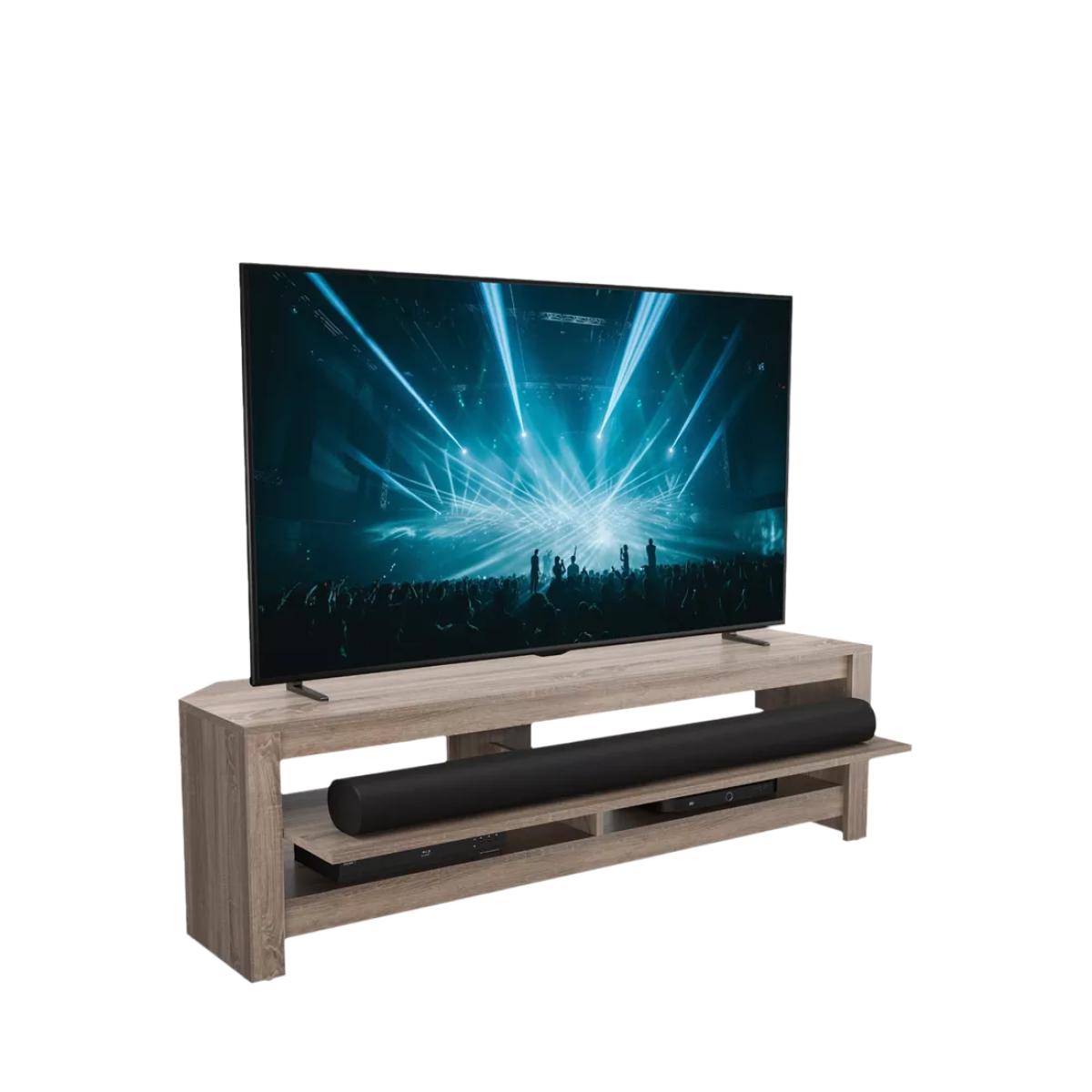 AVF Calibre Sound 140 TV Stand for TVs up to 65”, Sawn Oak – image 2