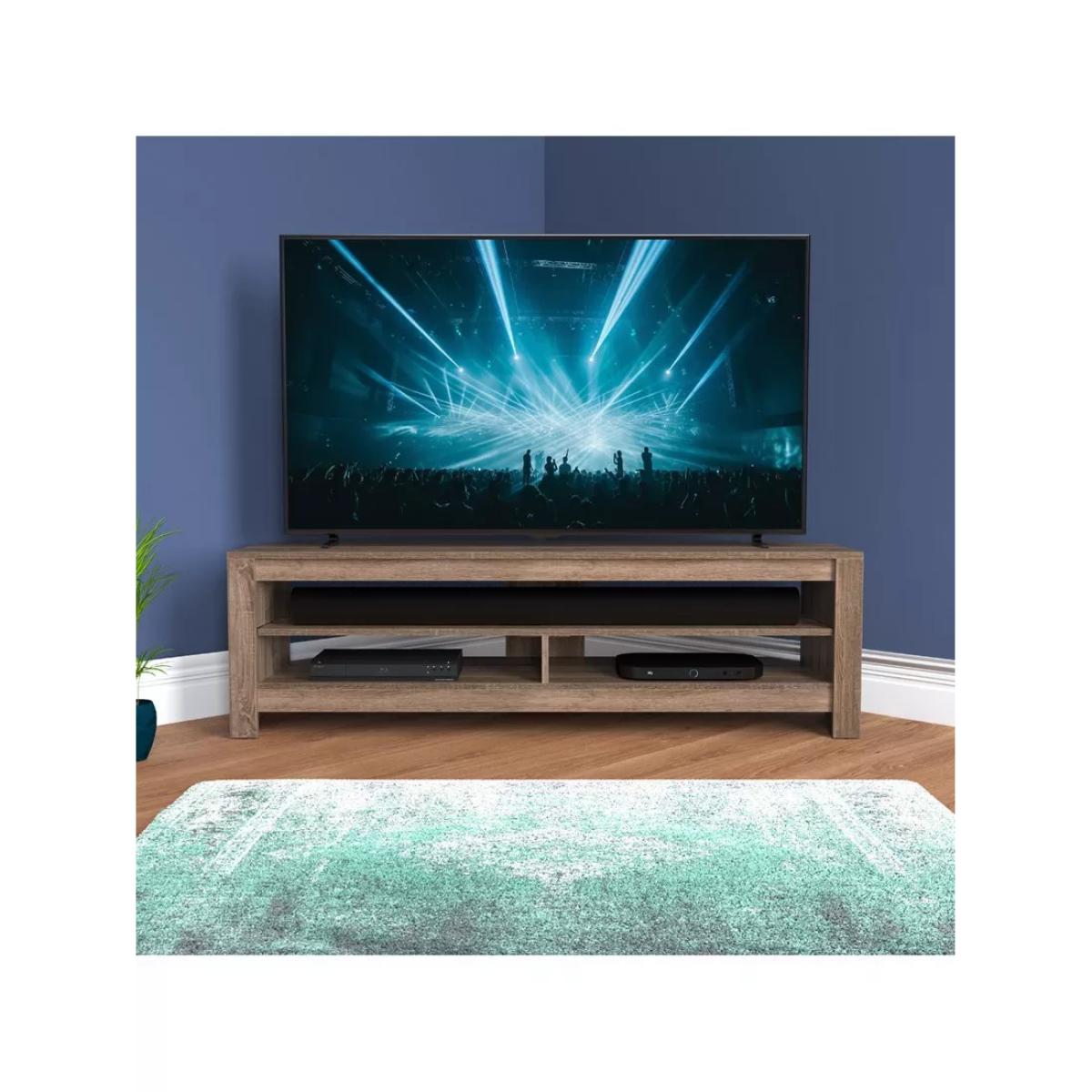 AVF Calibre Sound 140 TV Stand for TVs up to 65”, Sawn Oak – image 4