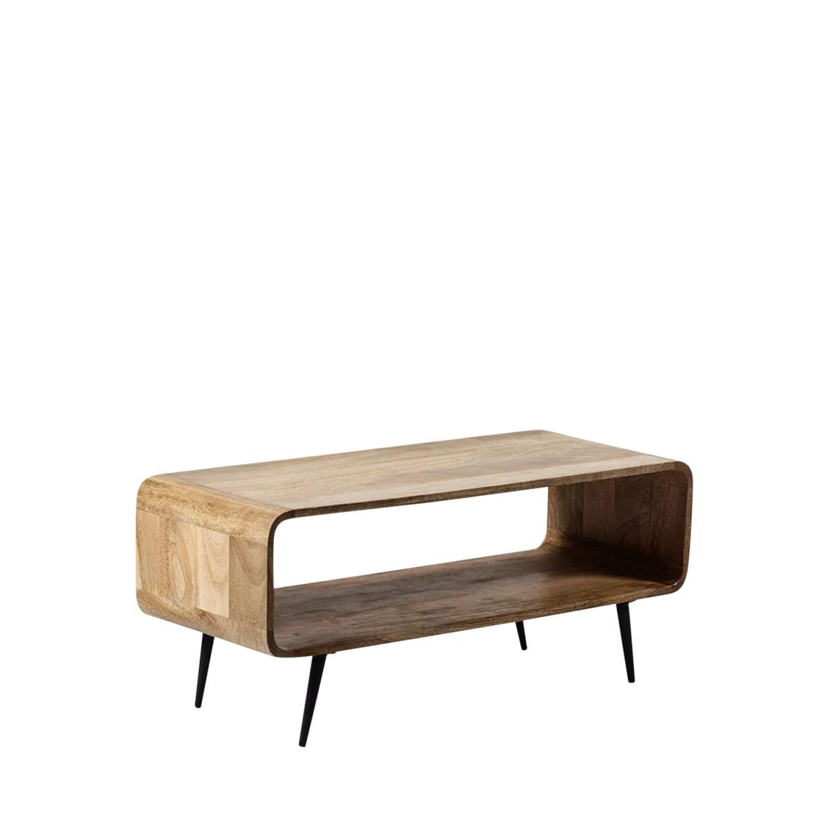 Swoon Harring TV Unit, Natural/Black – image 2