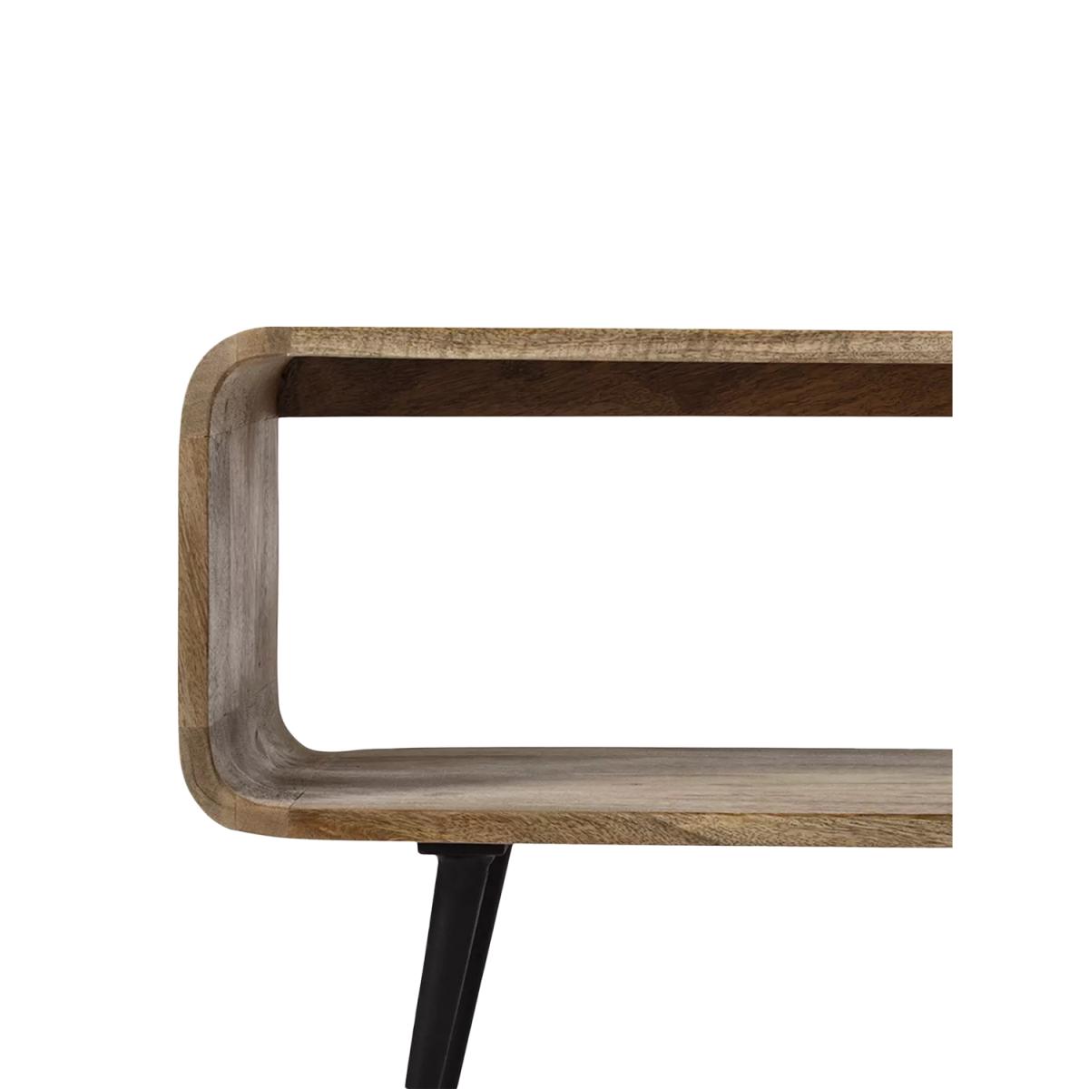 Swoon Harring TV Unit, Natural/Black – image 3