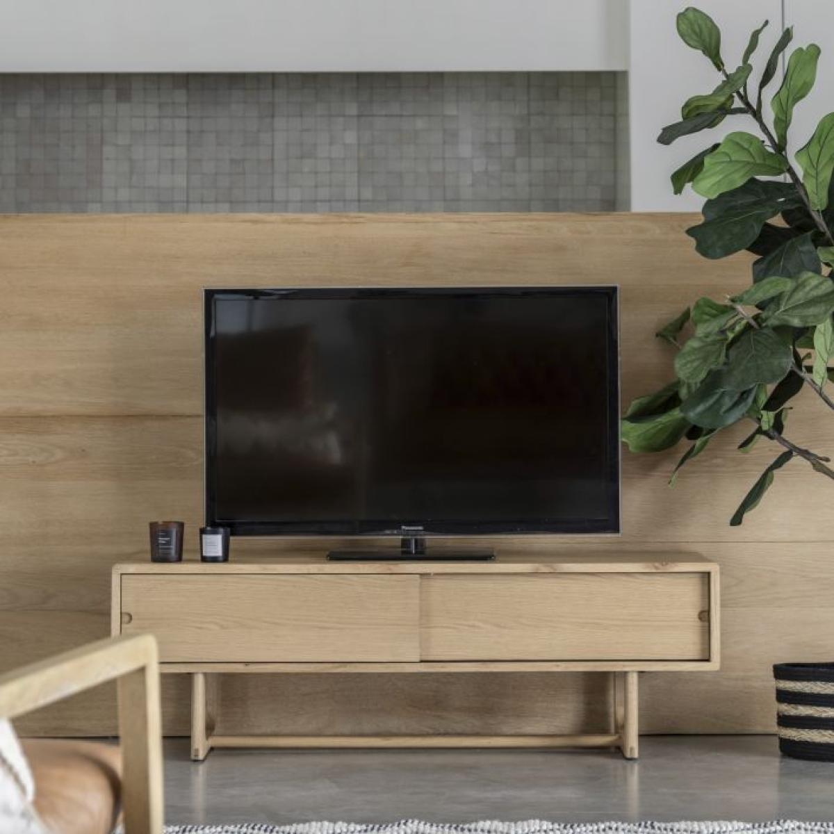 Craft Oak Media Unit - Natural – image 2