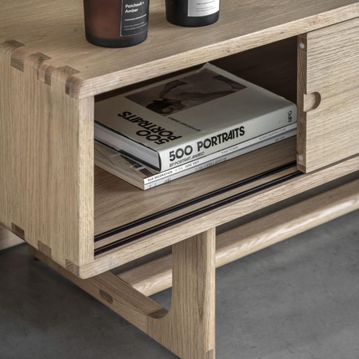 Craft Oak Media Unit - Natural – image 3