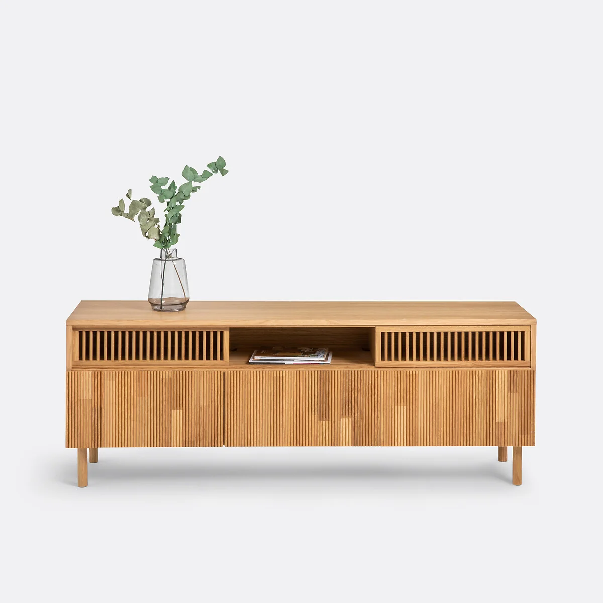 Bilbao TV Unit in Oak and Veneer – image 4