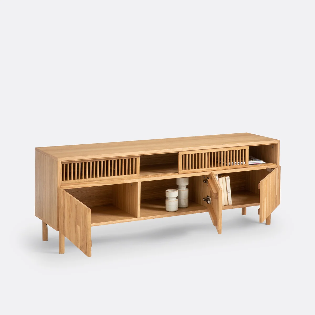 Bilbao TV Unit in Oak and Veneer – image 6