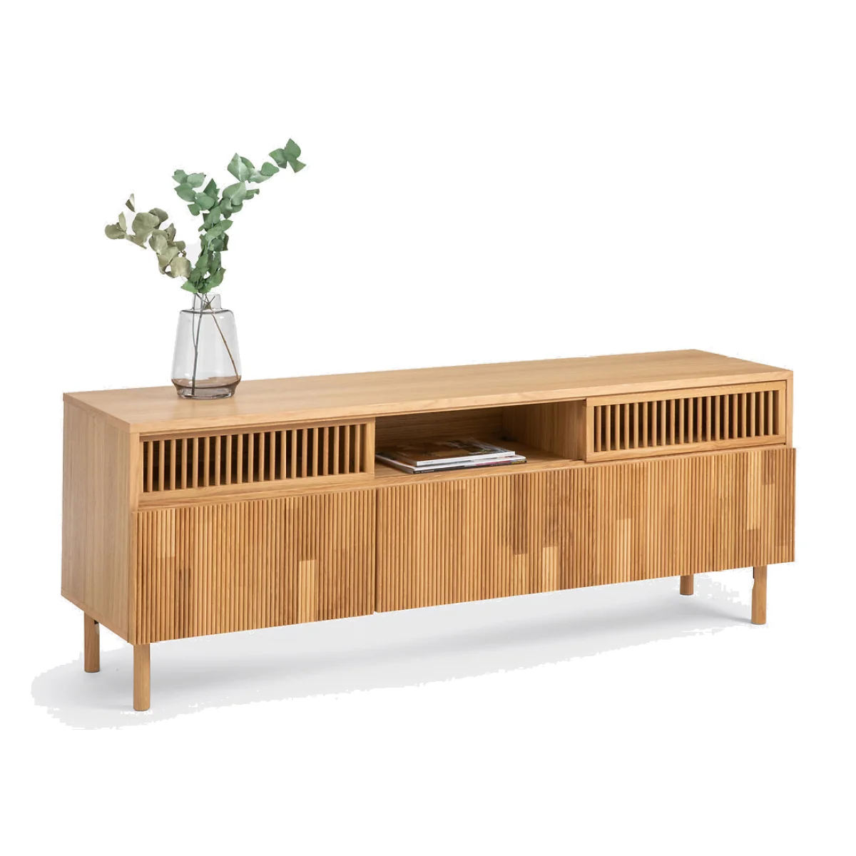 Bilbao TV Unit in Oak and Veneer – image 1