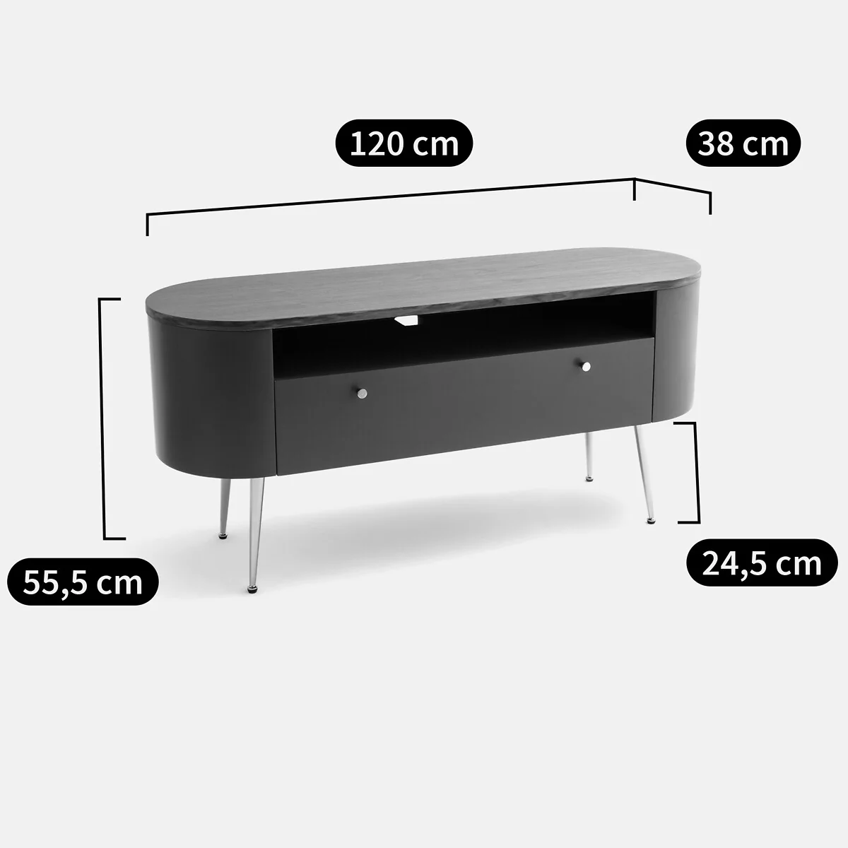 Topim Vintage Lacquered TV Unit – image 8