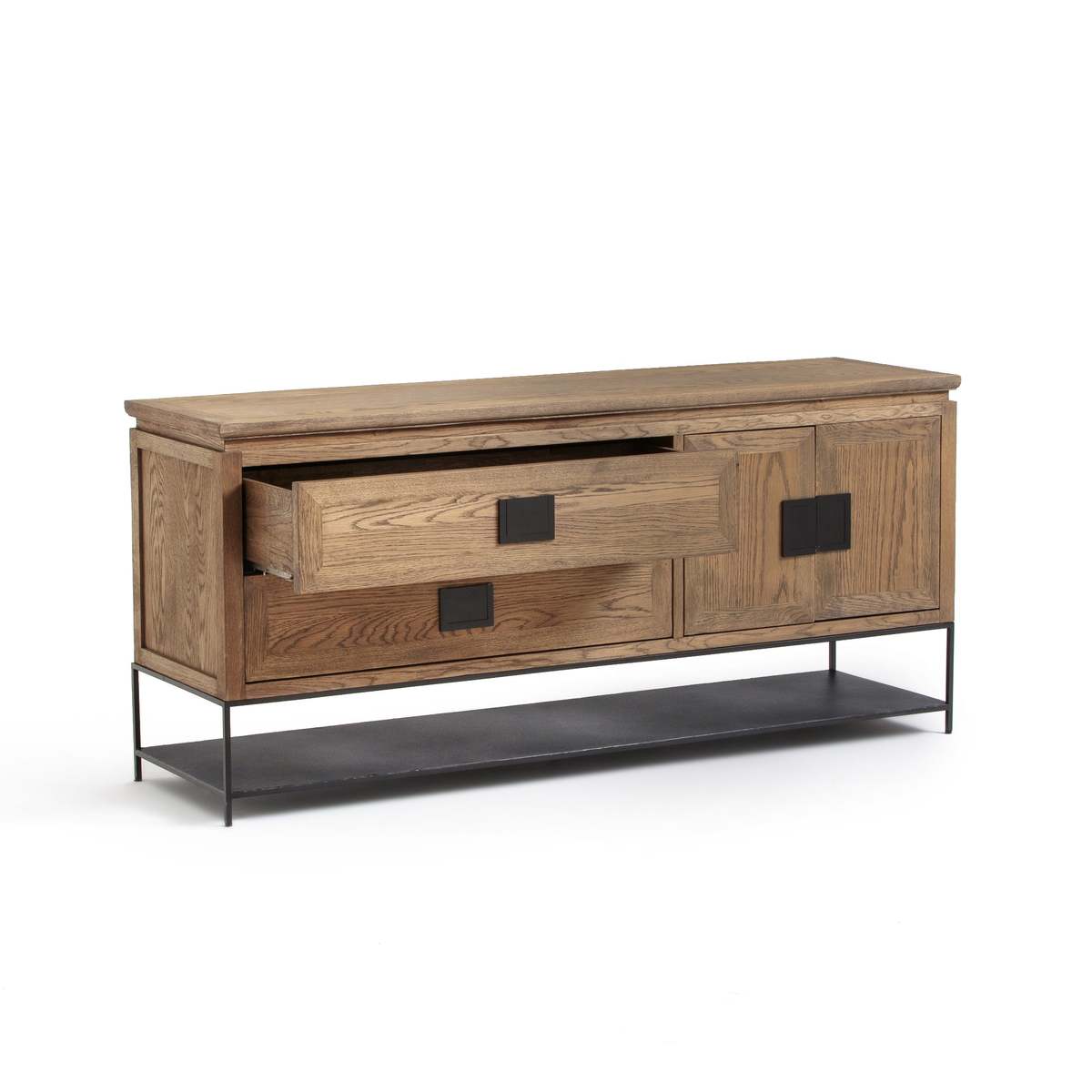 LING Oak TV Cabinet – image 3