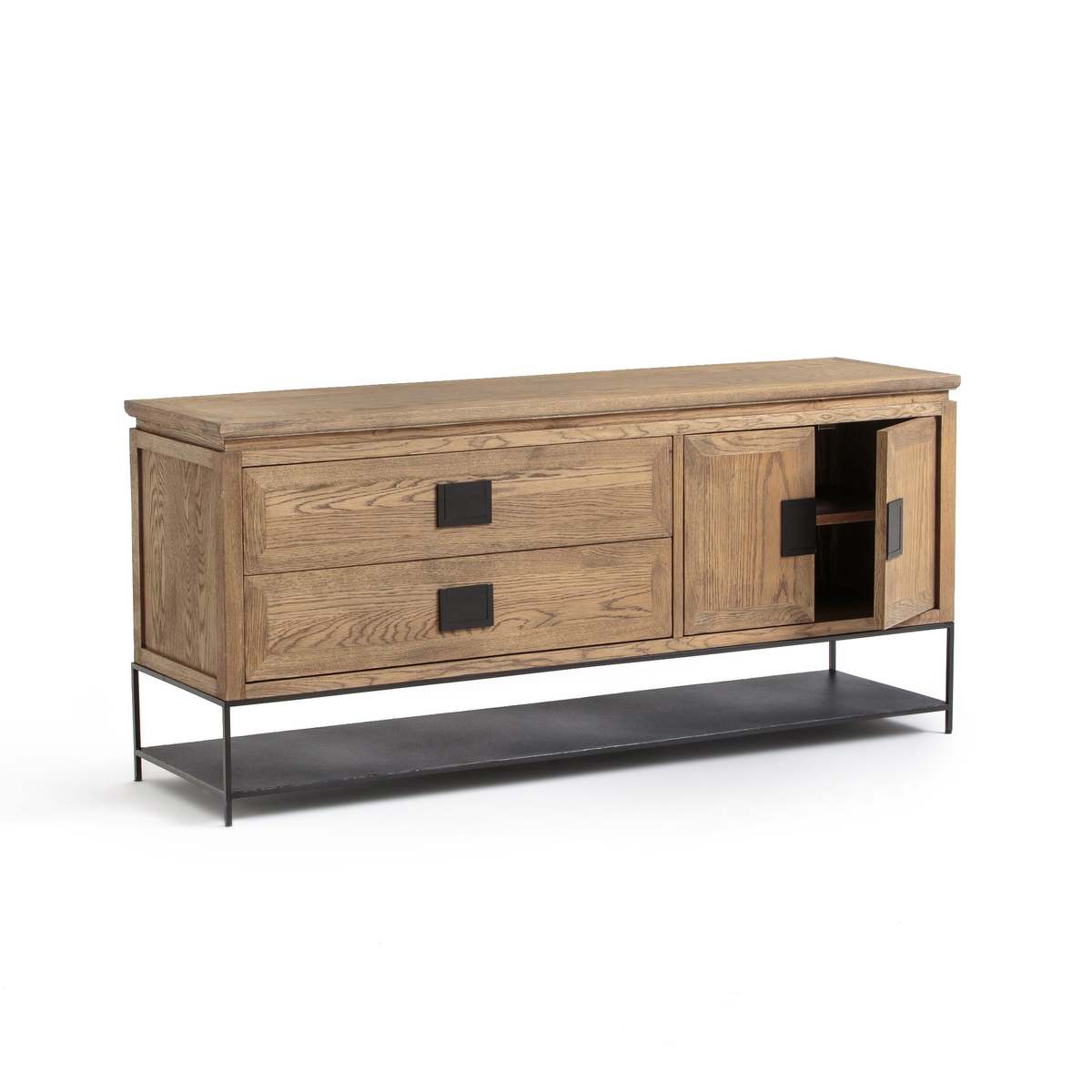 LING Oak TV Cabinet – image 4
