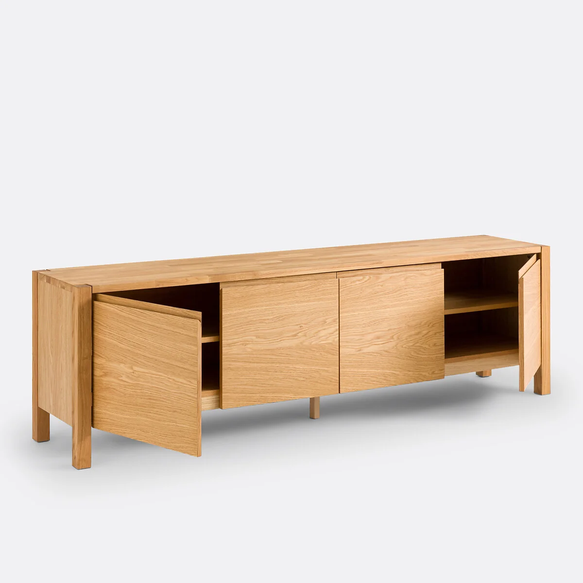 Adélita Oak and Veneered TV Unit – image 4