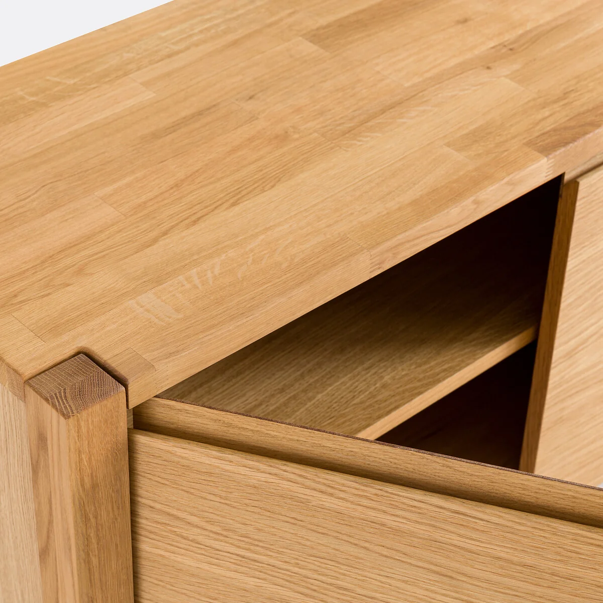 Adélita Oak and Veneered TV Unit – image 5