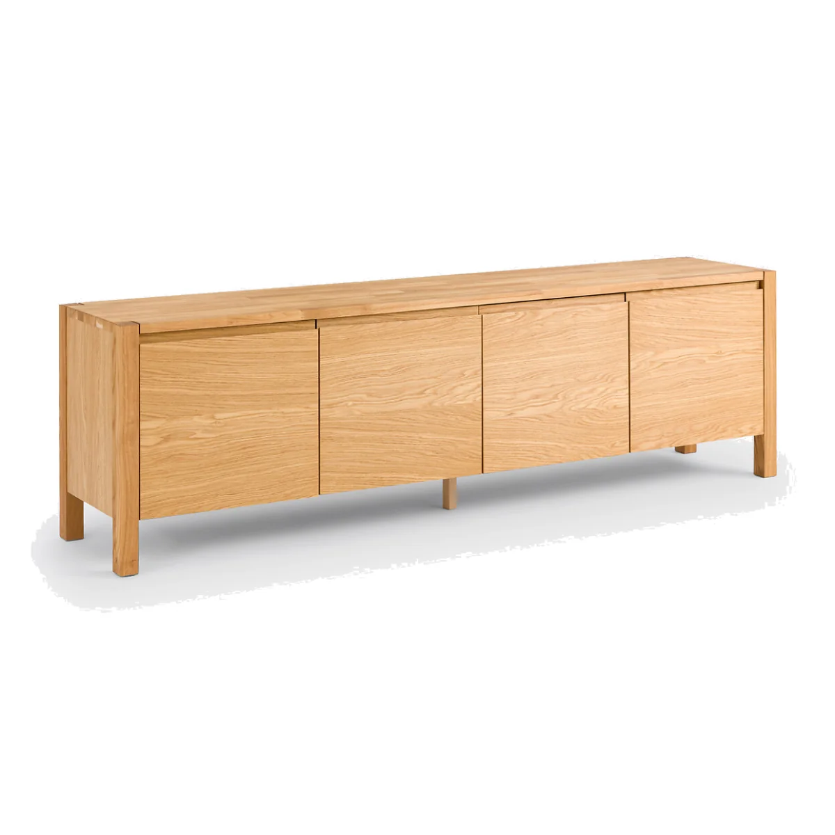 Adélita Oak and Veneered TV Unit – image 1