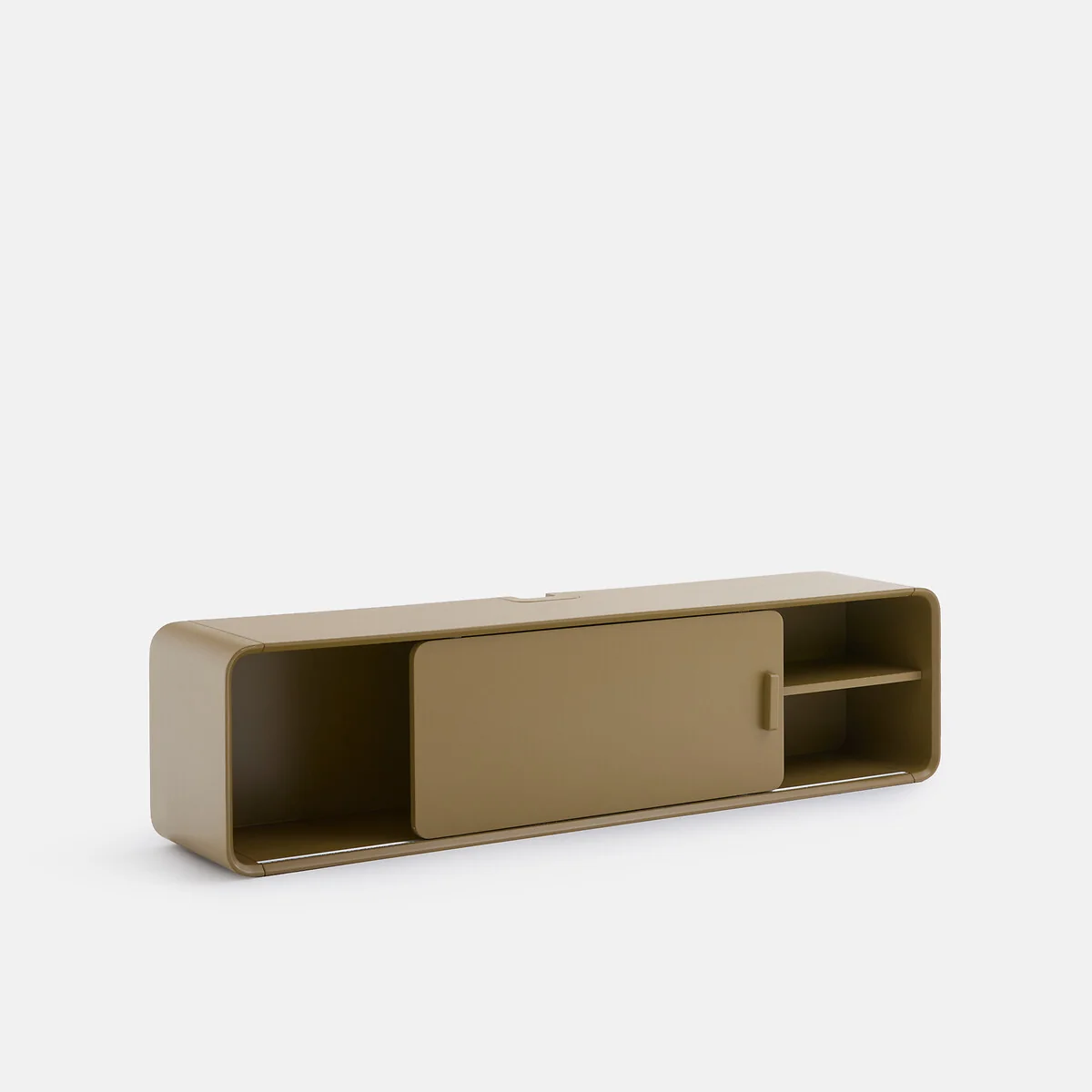 Redag Matt Lacquered Wall-Mounted TV Stand – image 5
