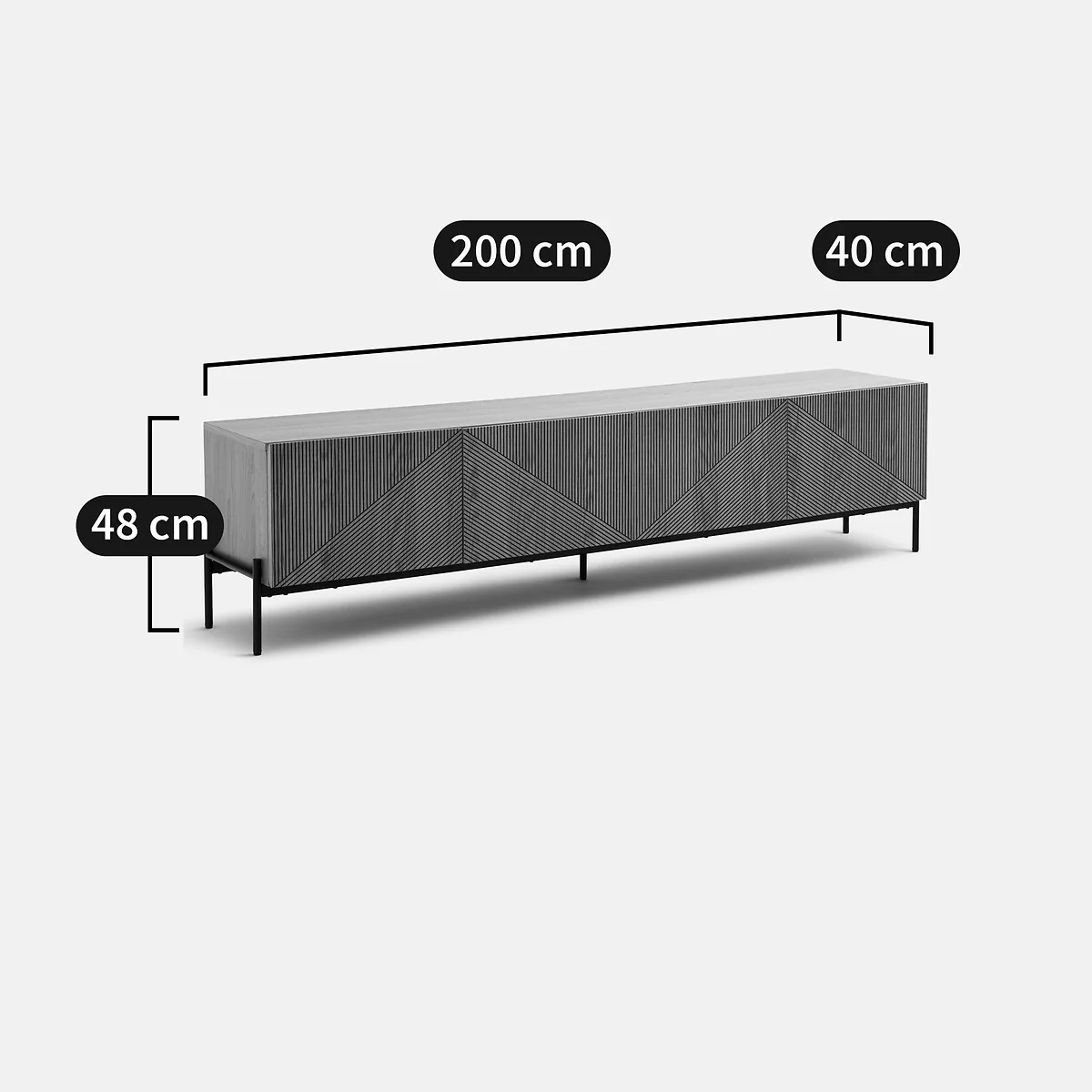 Lodge Hi-Fit/TV Stand – image 6