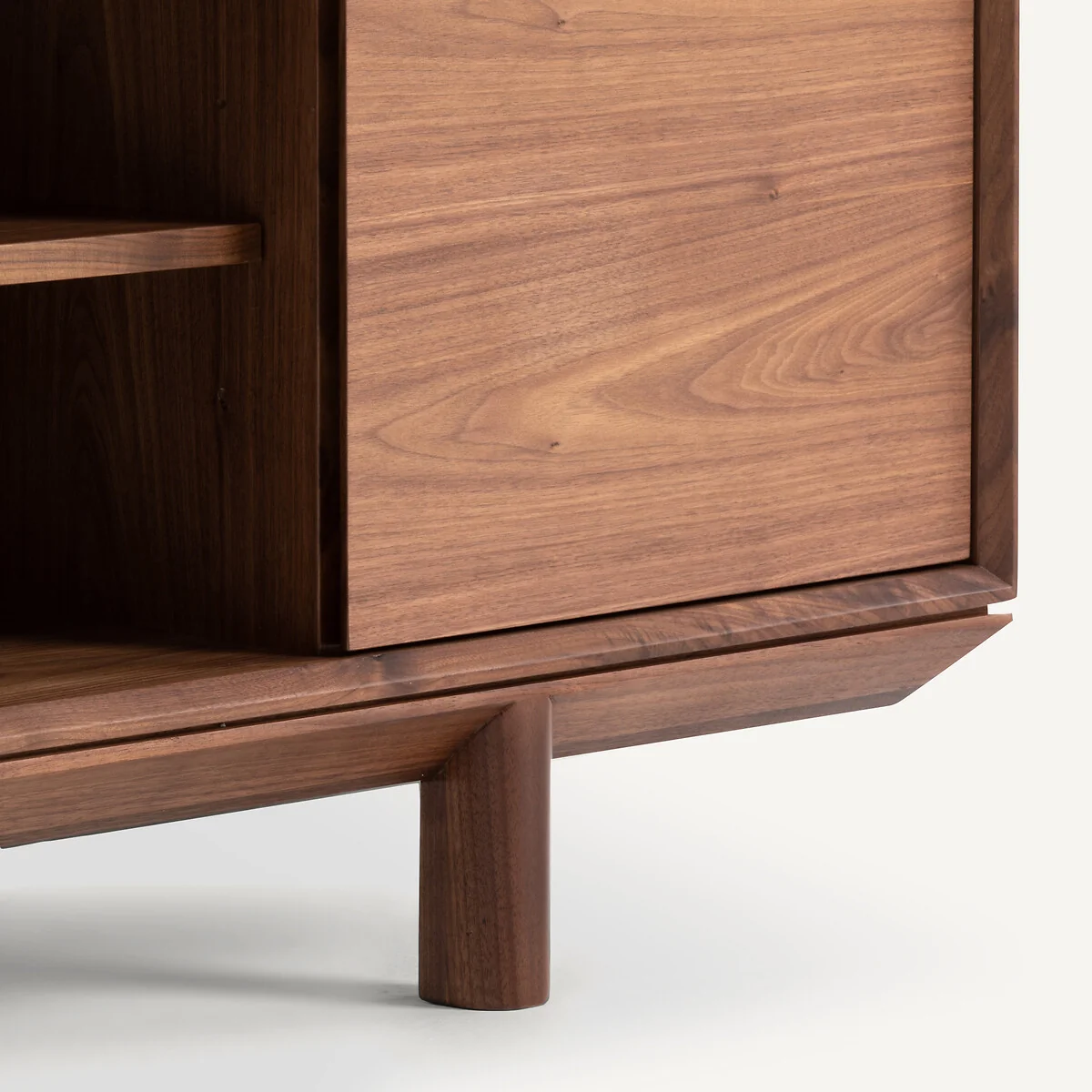 Gloria TV Stand in Walnut and Veneer, Designed By Emmanuel Gallina – image 5