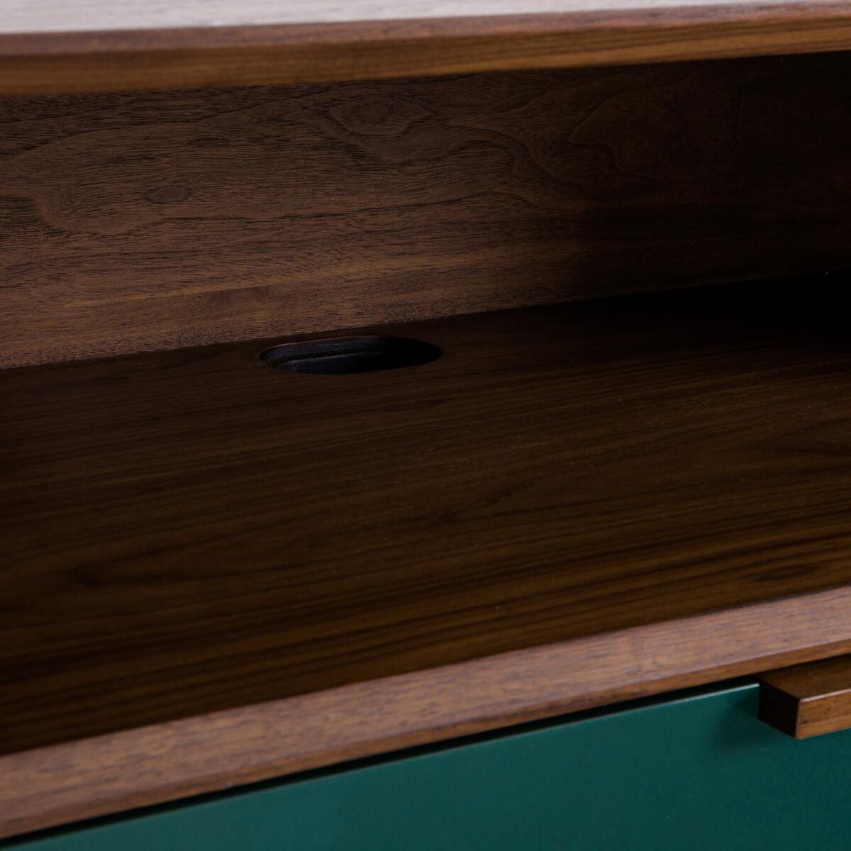 Aldon TV Cabinet with Compartment & Lacquered Drawer – image 4
