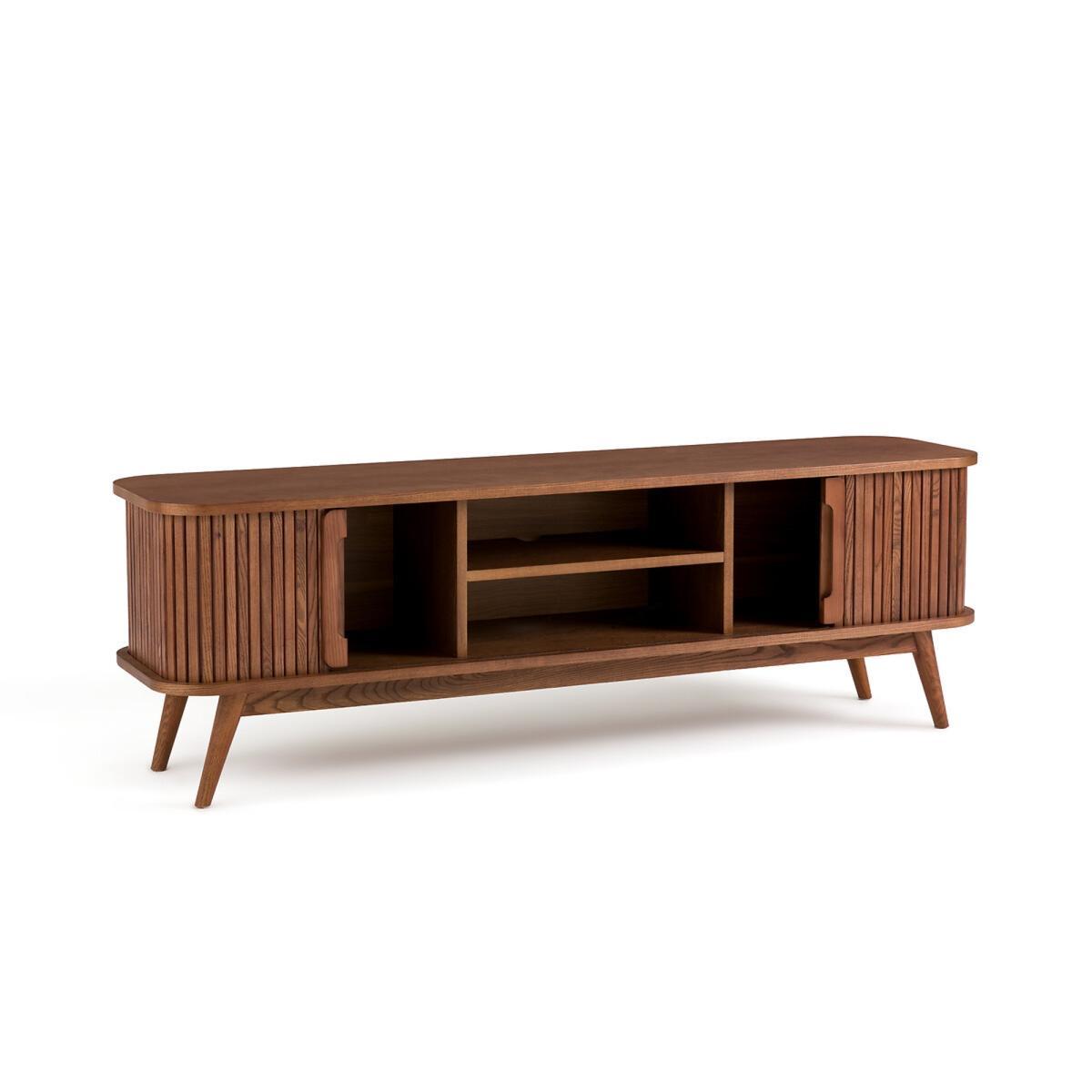 Wapong Ash TV Stand with Sliding Doors – image 3