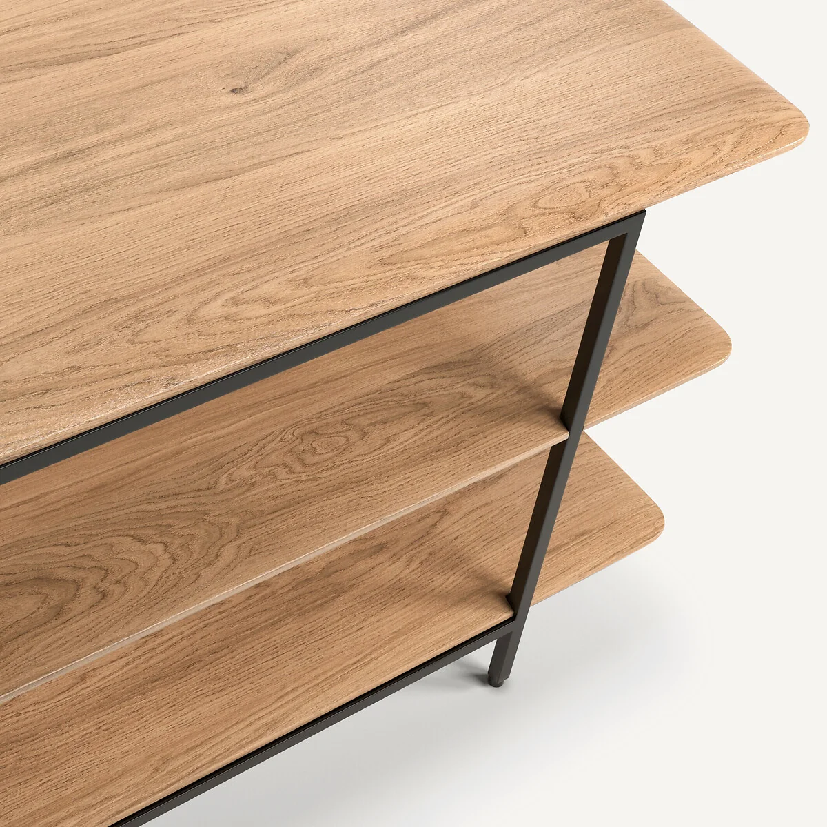 Jacobson Oak Multi-Shelf TV Unit – image 4