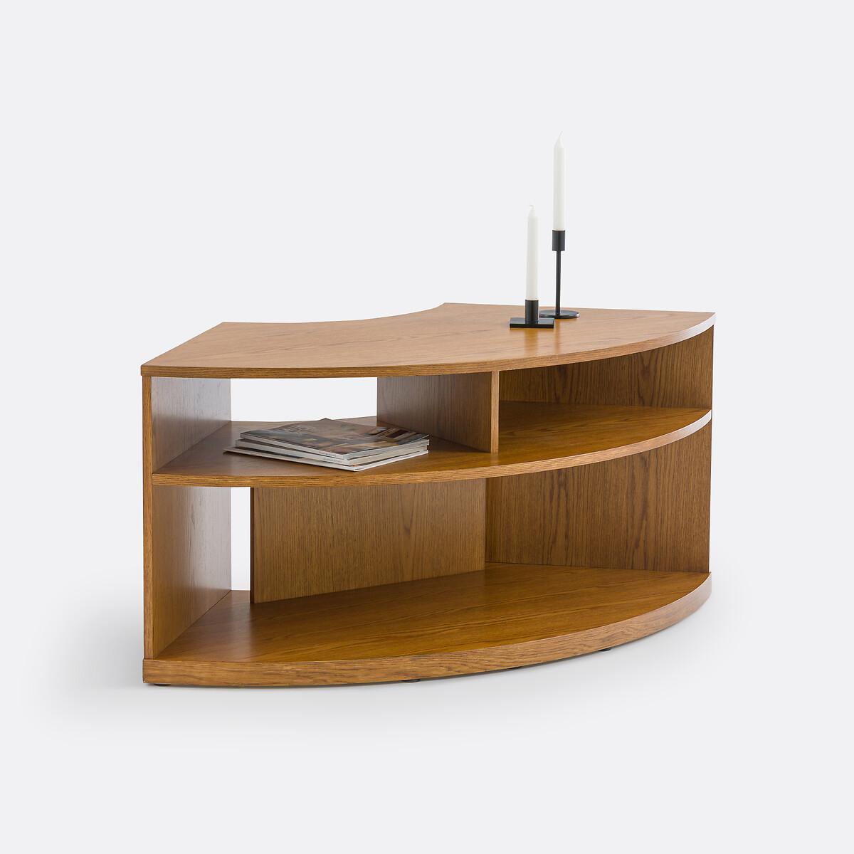 Taja Oak Veneer Corner TV Cabinet – image 4