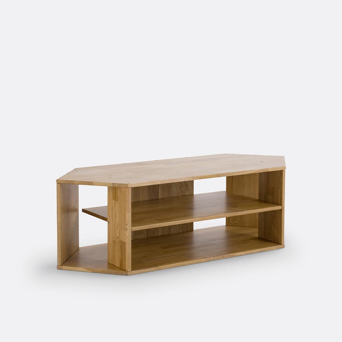 Edgar Solid Oak Corner TV Cabinet – image 2