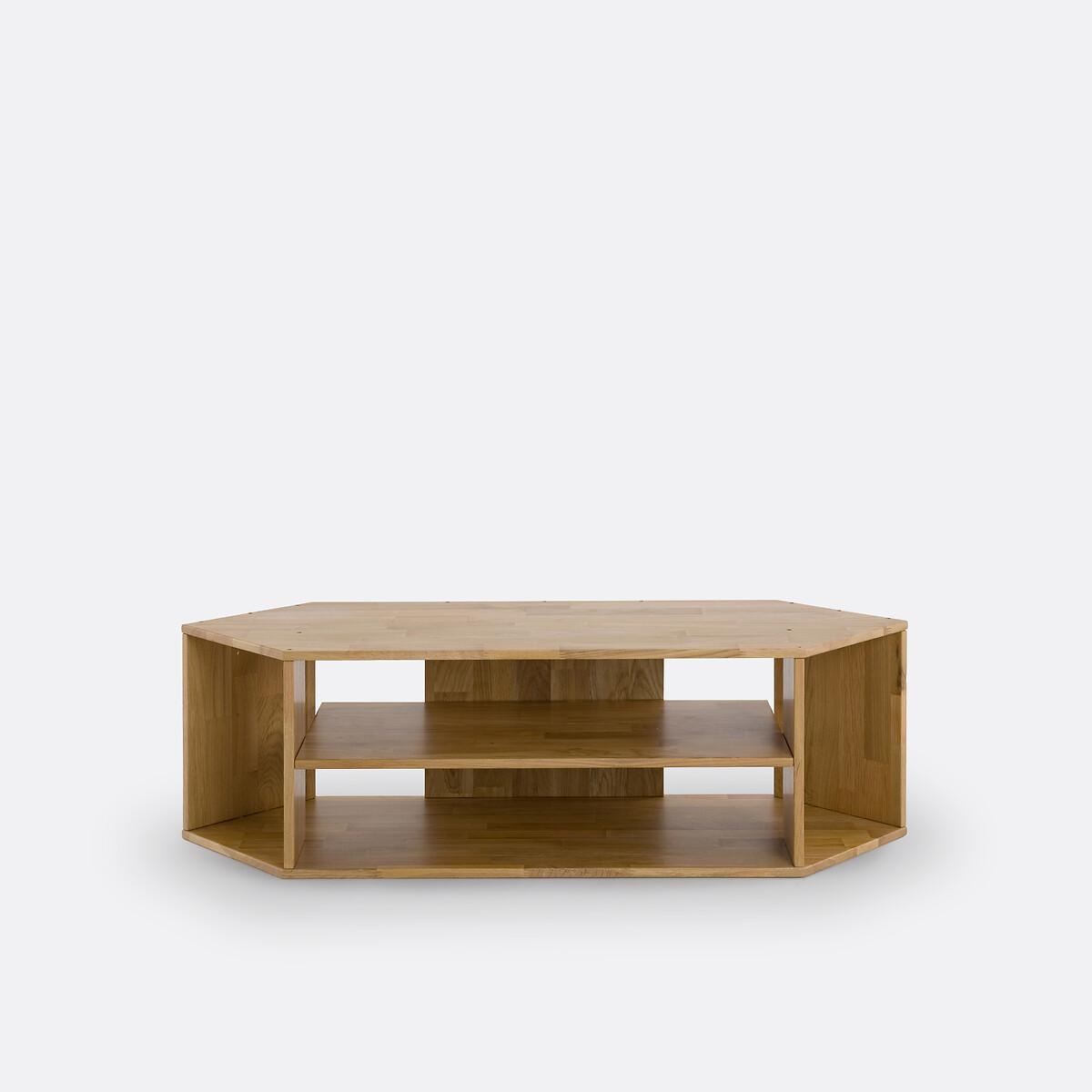 Edgar Solid Oak Corner TV Cabinet – image 3