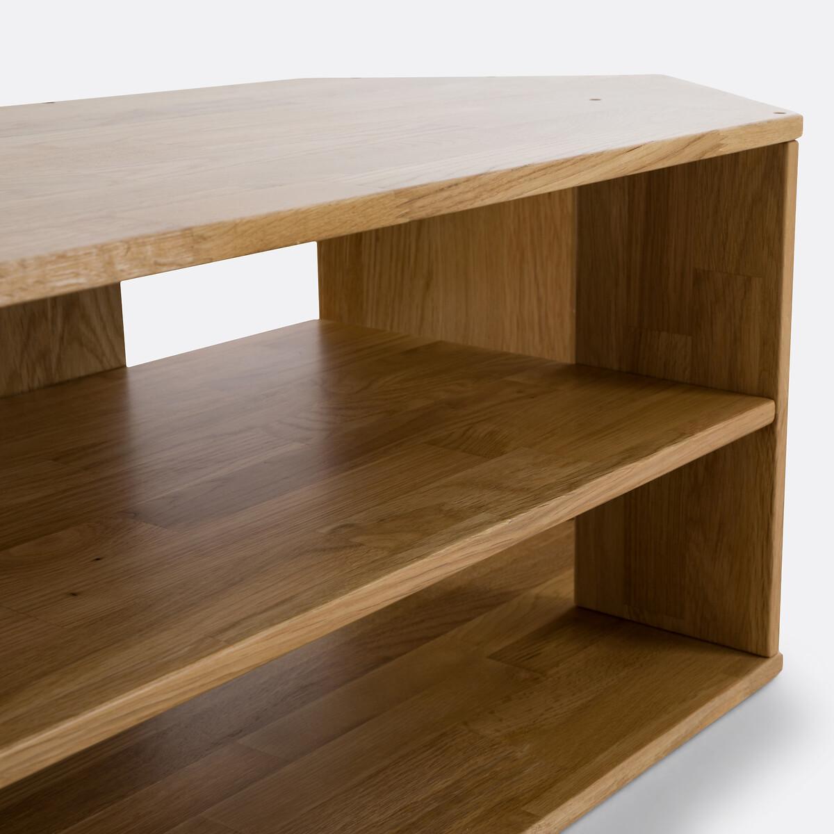 Edgar Solid Oak Corner TV Cabinet – image 6