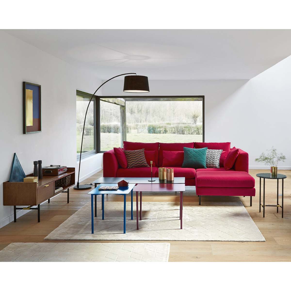Botello Retro Walnut TV Unit – image 4