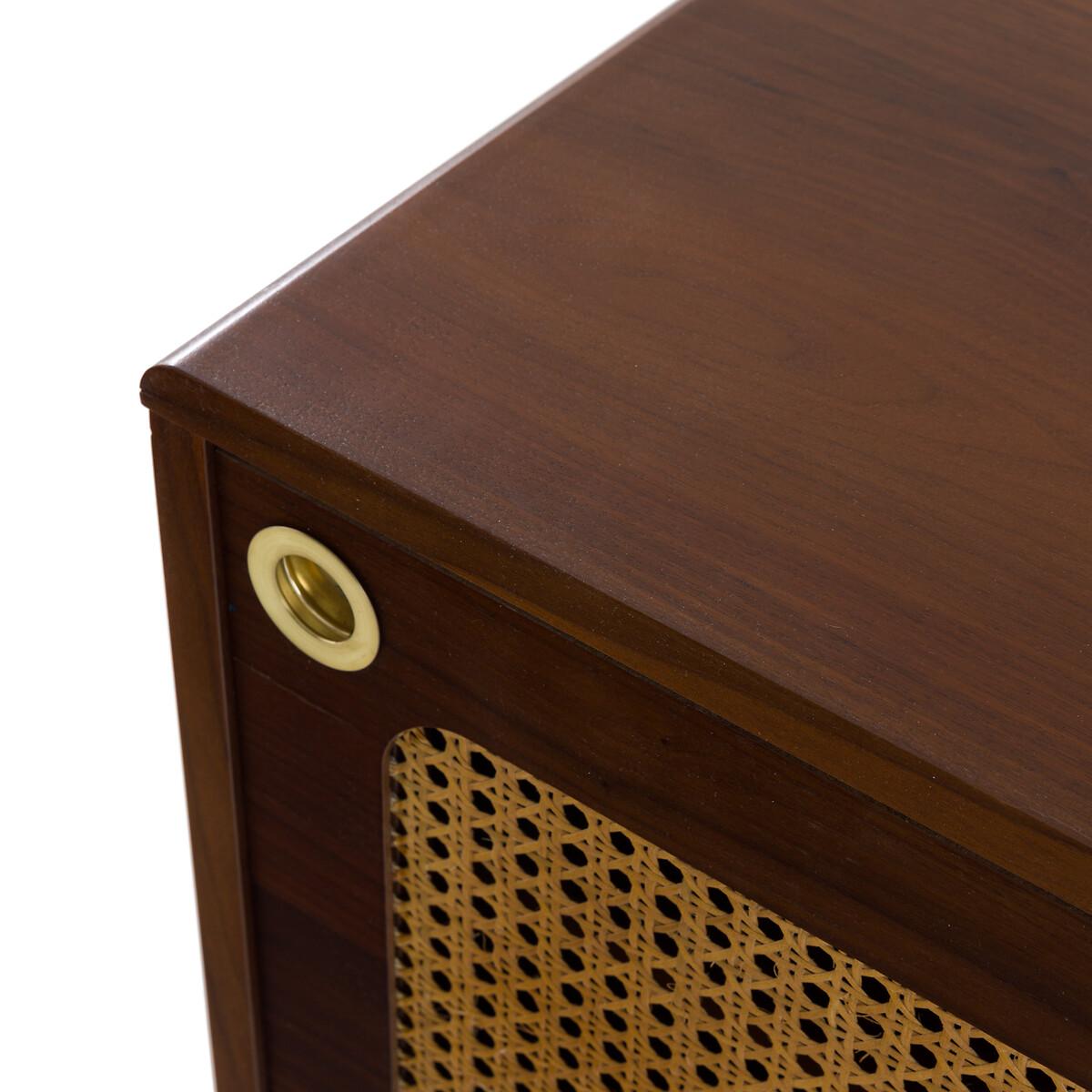 Redpop Retro Walnut and Cane TV Unit – image 3