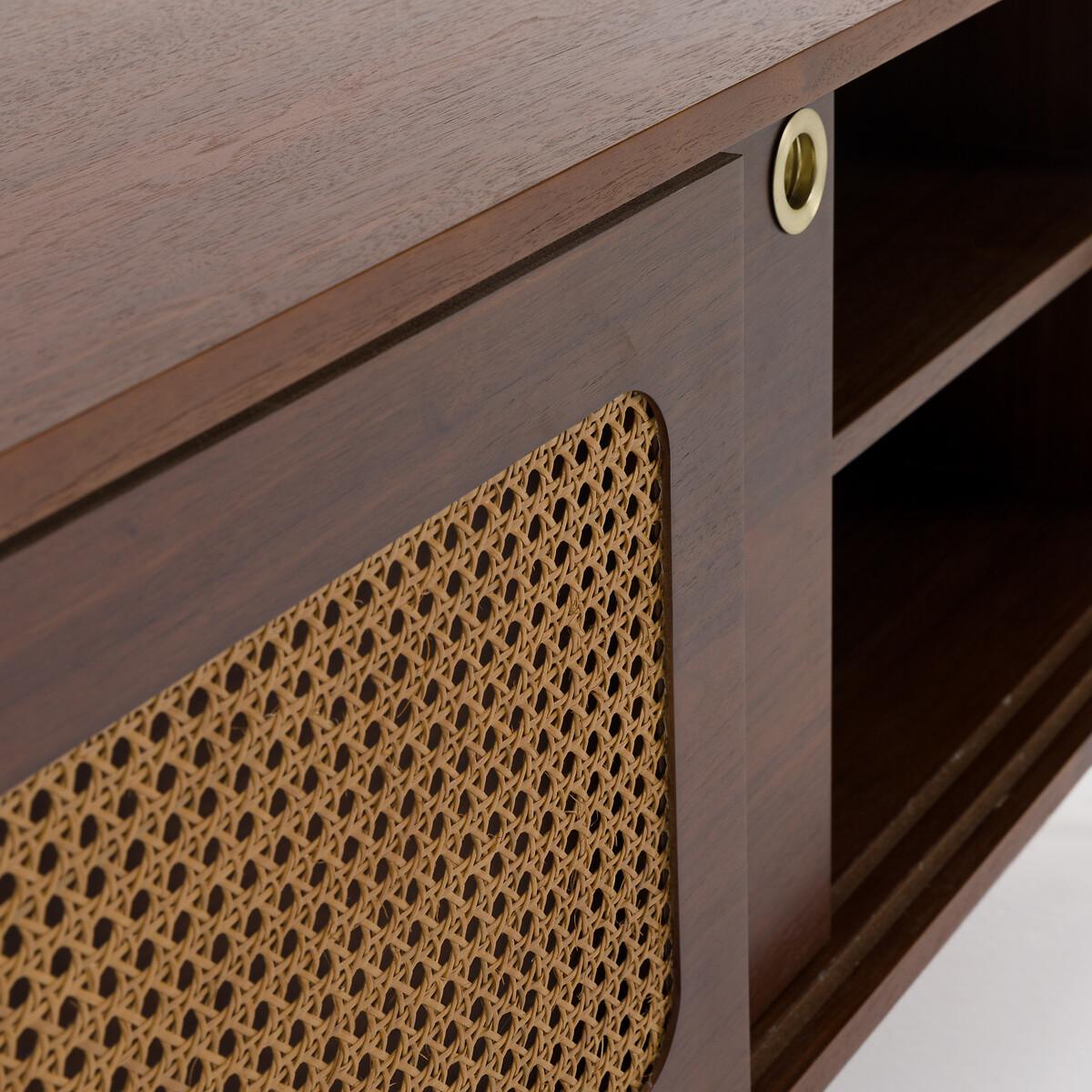 Redpop Retro Walnut and Cane TV Unit – image 4