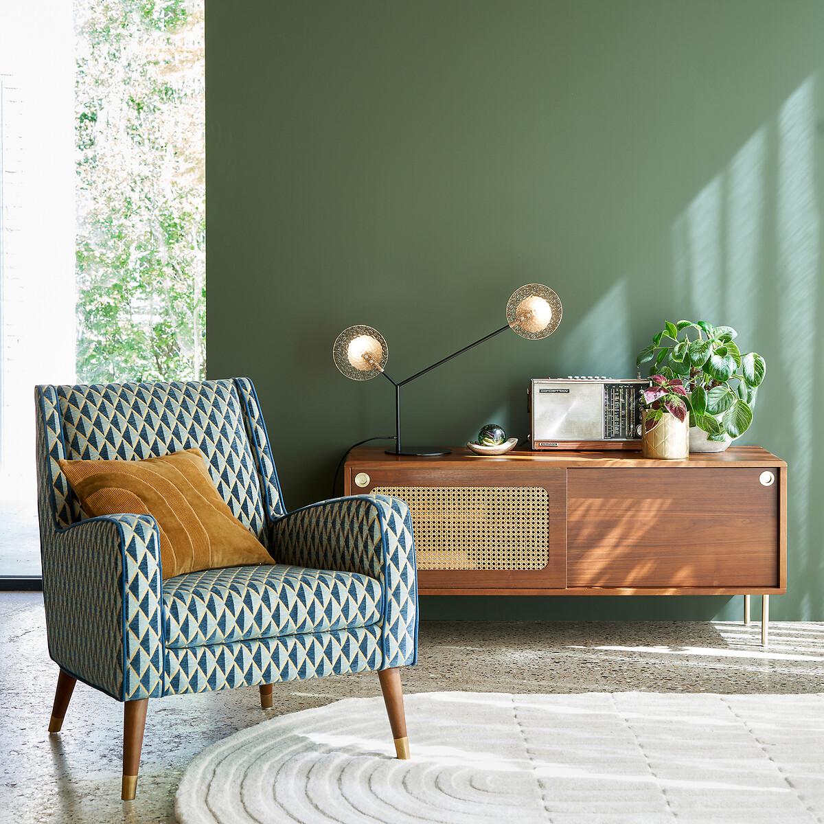 Redpop Retro Walnut and Cane TV Unit – image 6