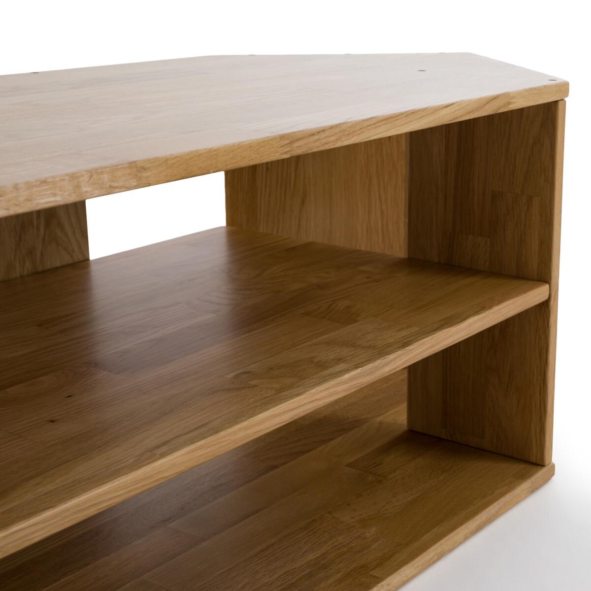 Edgar Solid Oak Corner TV Cabinet – image 5