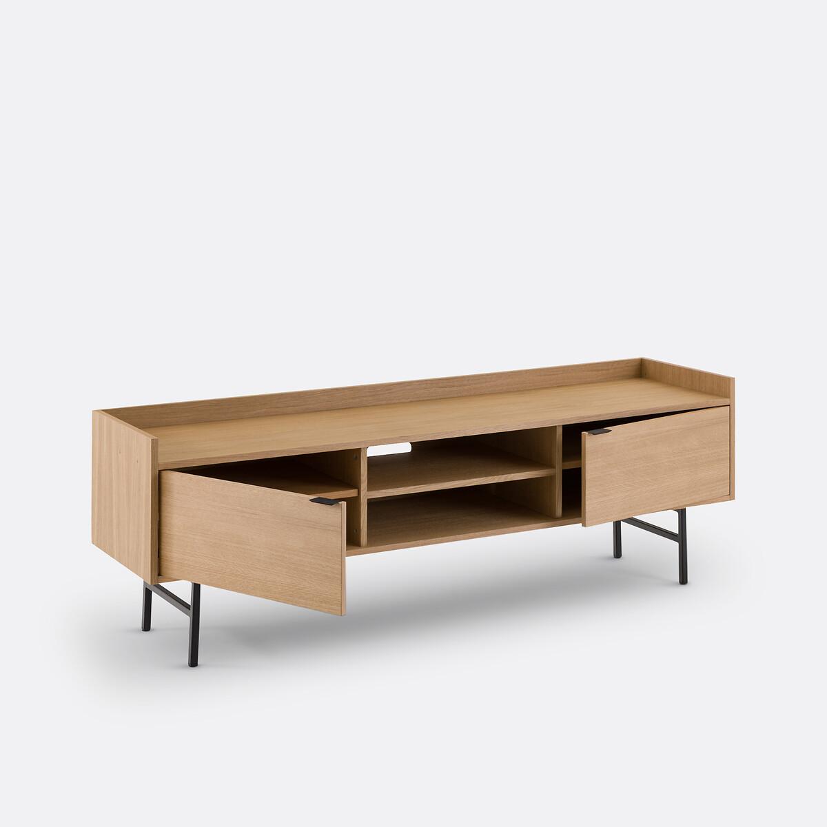 Volga 175cm Large Oak TV Unit – image 3