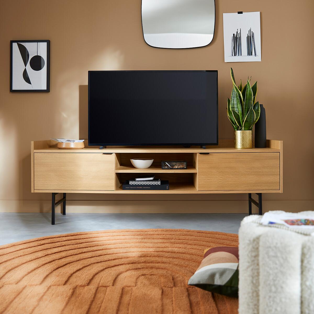 Volga 175cm Large Oak TV Unit – image 8