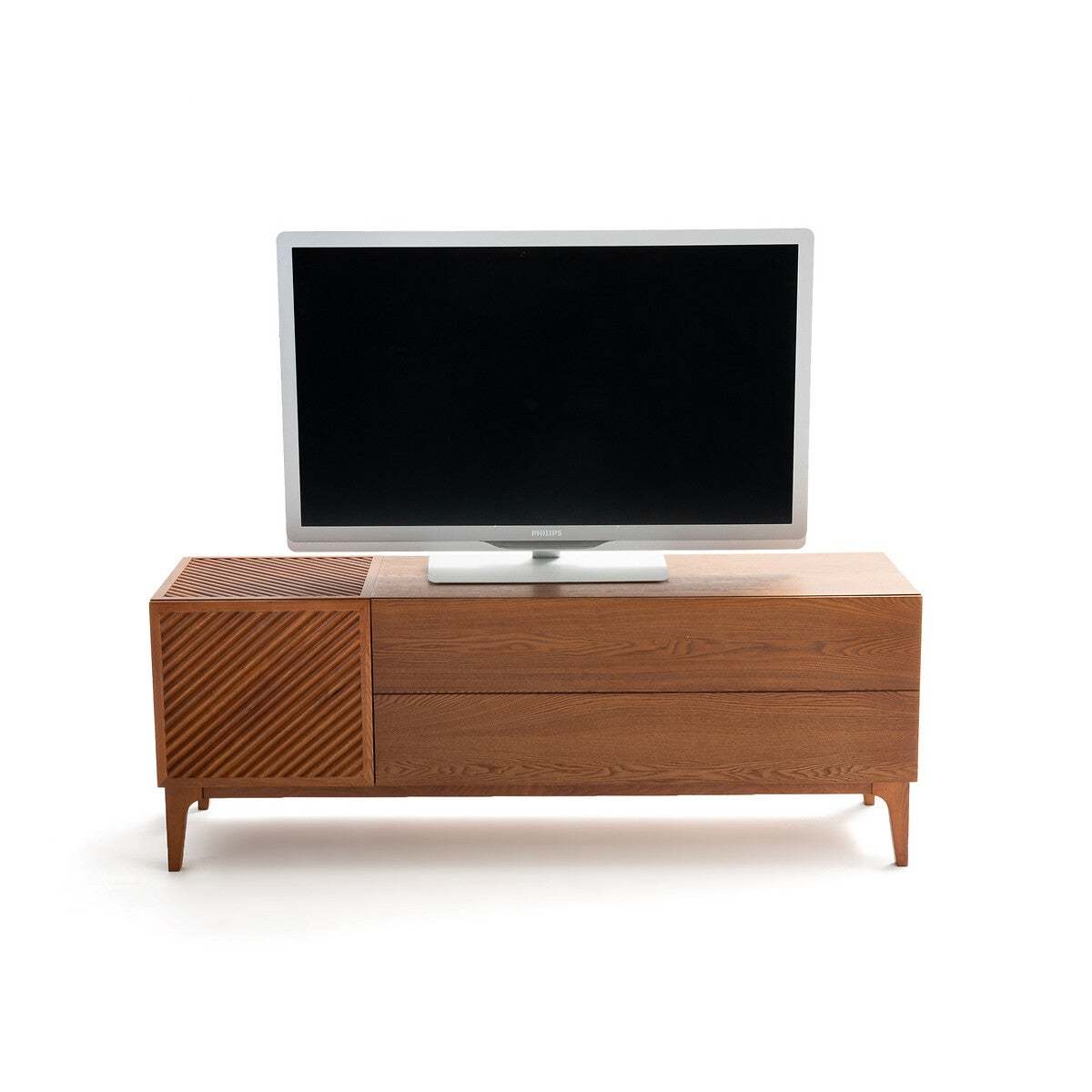 Medina 140cm Stained Ash TV Unit – image 1
