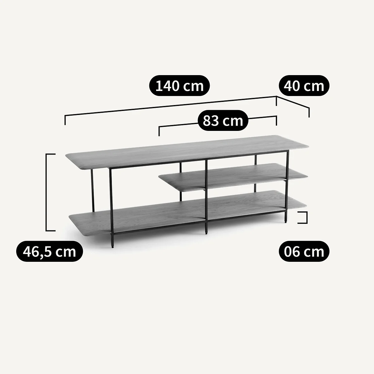 Jacobson Walnut TV Unit – image 5