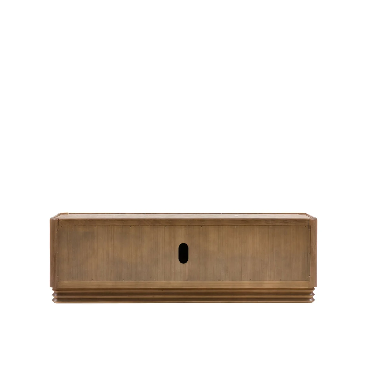 Gallery Direct Dempsey Large 3 Door TV Unit Brown – image 9