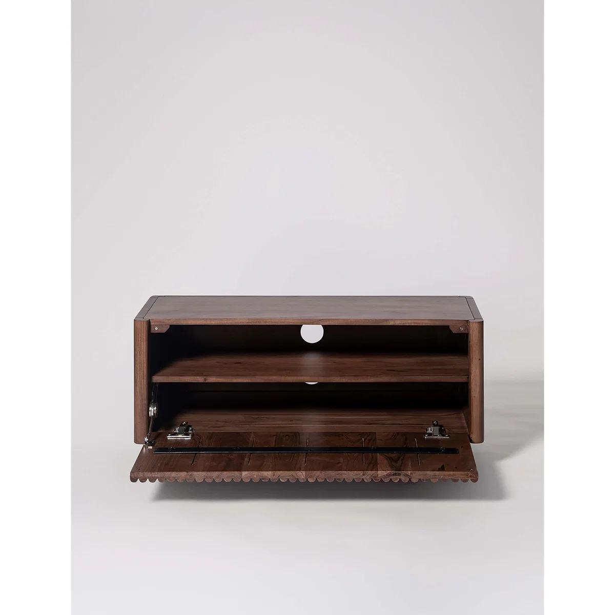 Swoon 1 Door TV Unit Brown – image 2