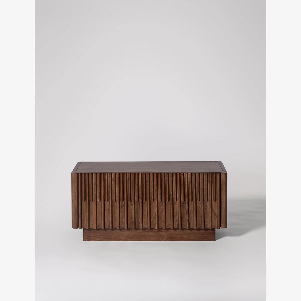 Swoon 1 Door TV Unit Brown – image 1