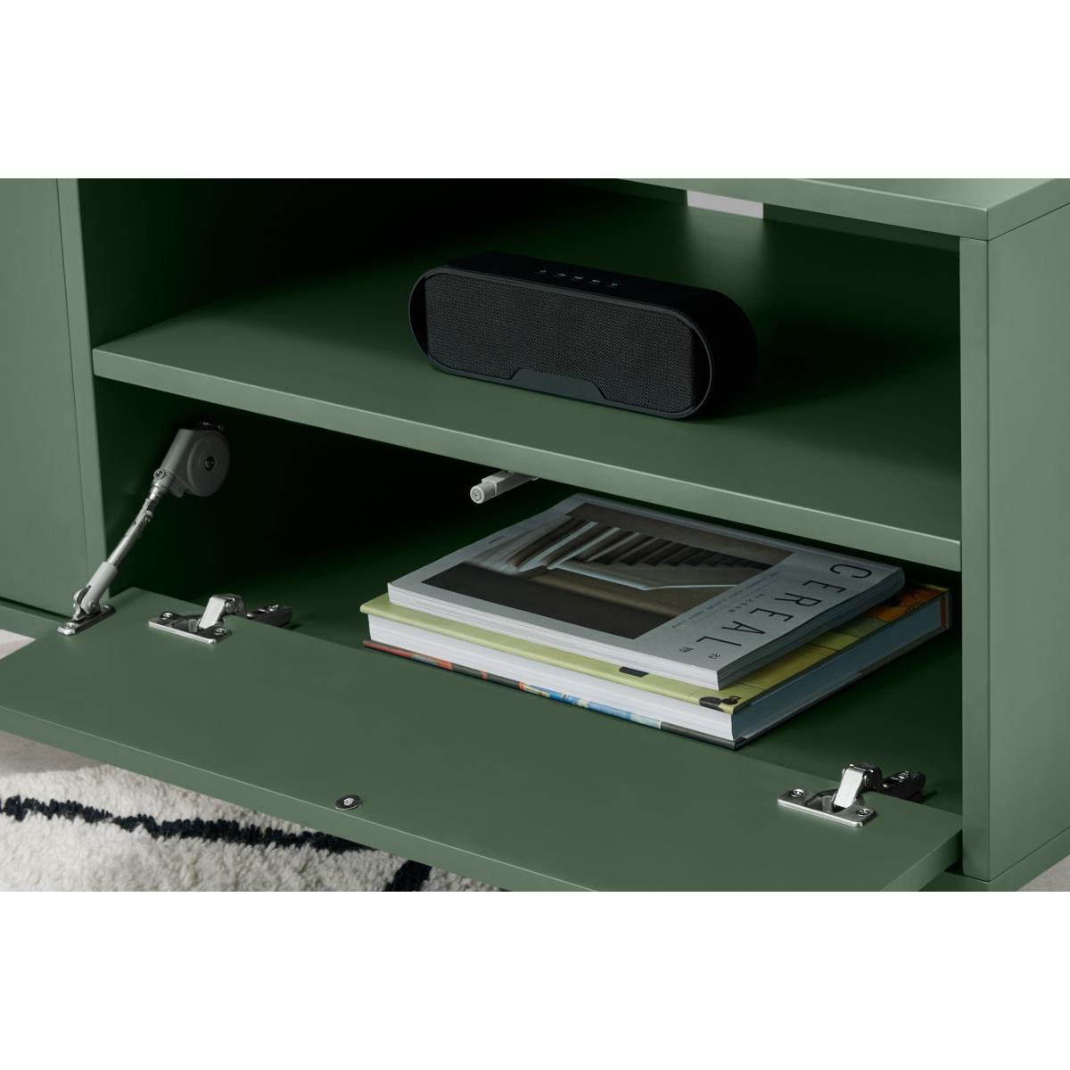 Elona Corner Media Unit, Fern Green & Black – image 7
