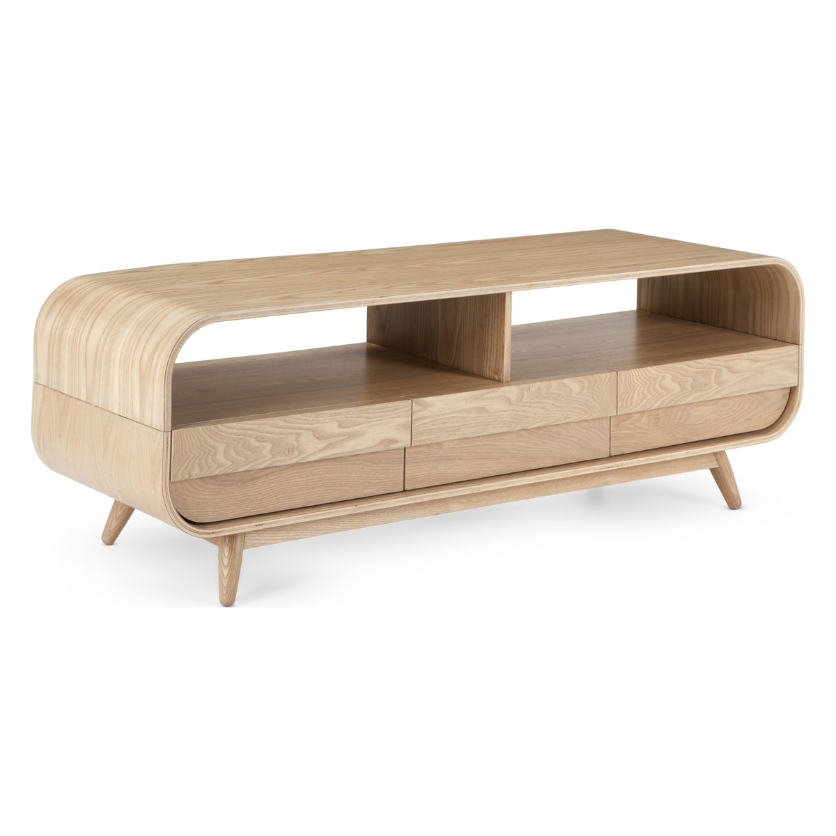 Esme Wide TV Stand, Ash – image 2