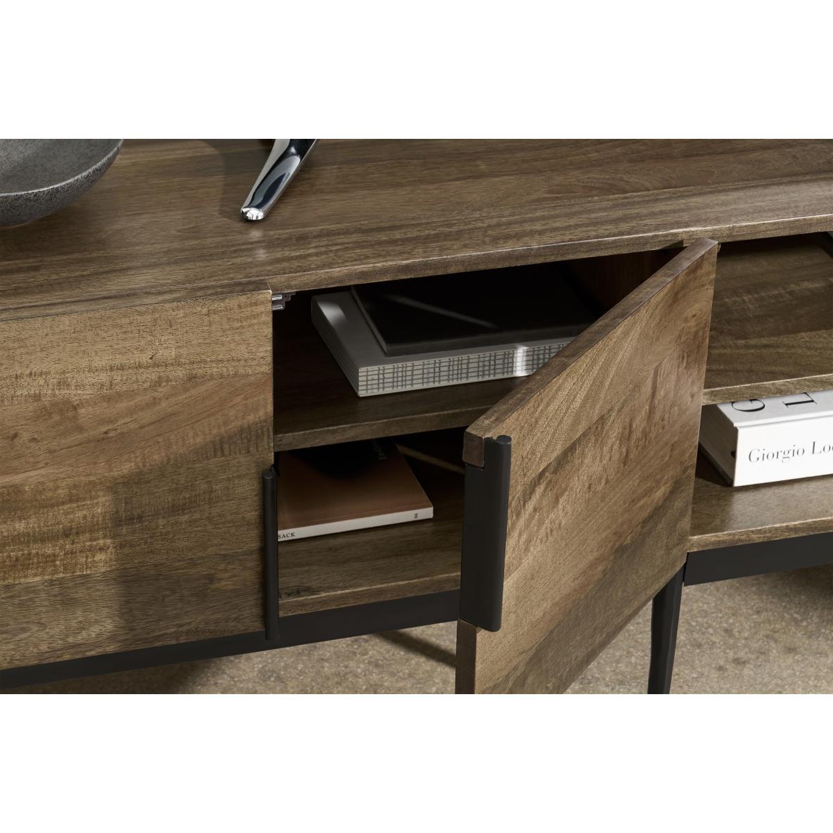 Rakara Wide TV Unit, Mango Wood – image 5
